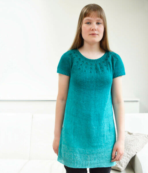 jade clover tunic Jade Clover a tunic design by La Visch Designs