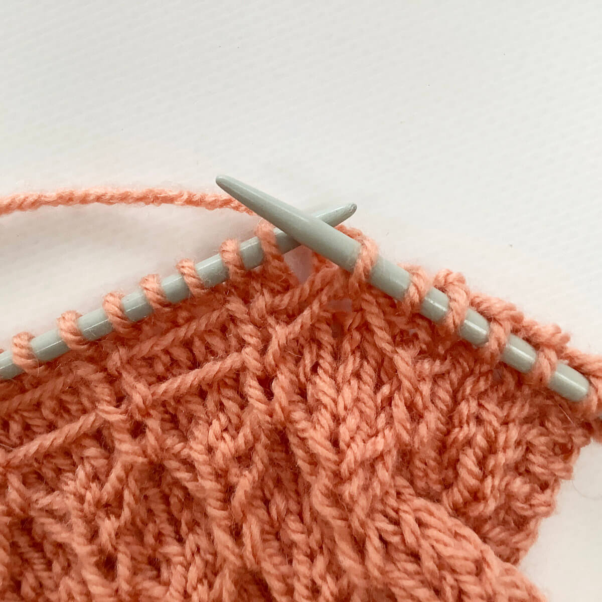 The end result: a k1 uls stitch