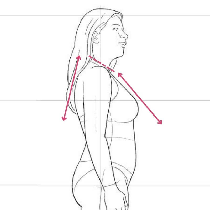 Short Row Shaping for Back Neck, Top Down, in the Round- short