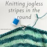 Knitting jogless stripes in the round