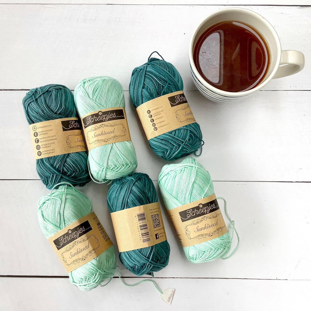 tutorial knitting jogless stripes in the round La Visch Designs