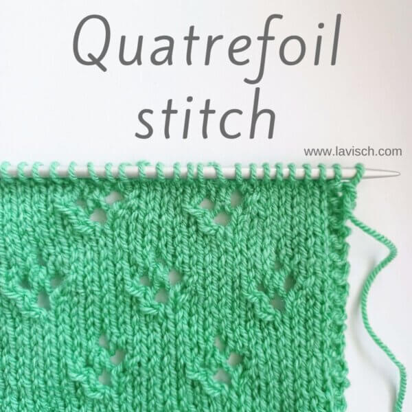 Quatrefoil stitch
