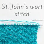 St. John's wort stitch by La Visch Designs