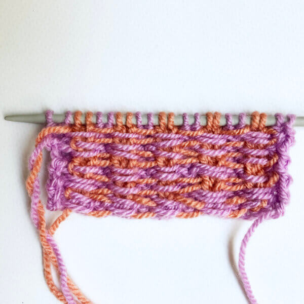 stitch pattern - corrugated rib - La Visch Designs