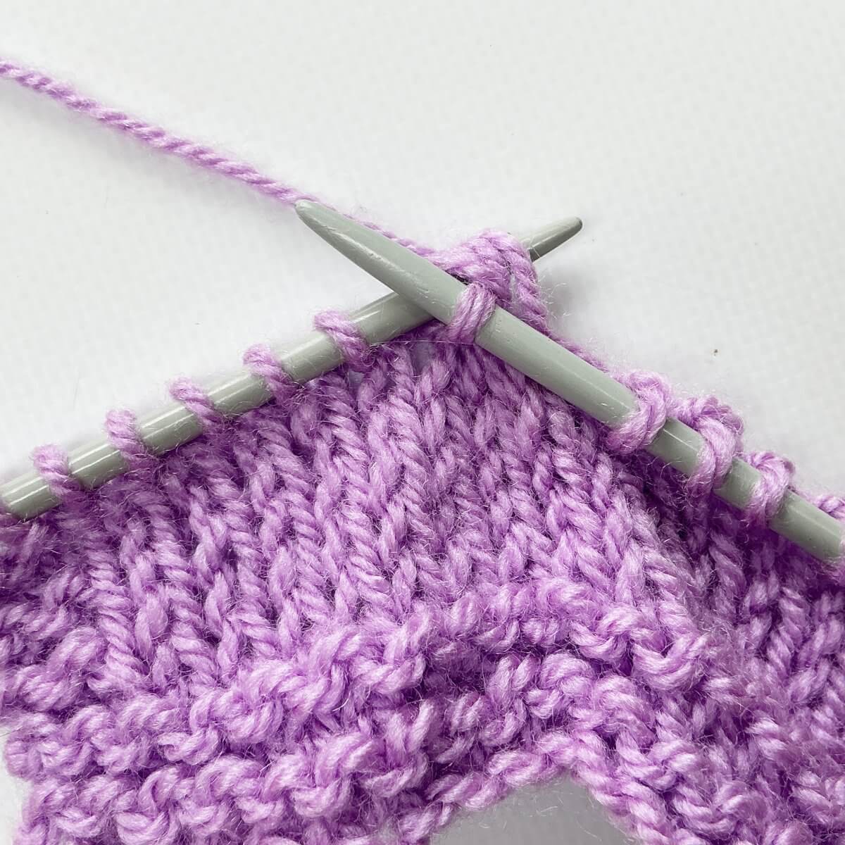 The k4tog right-leaning decrease - step 5