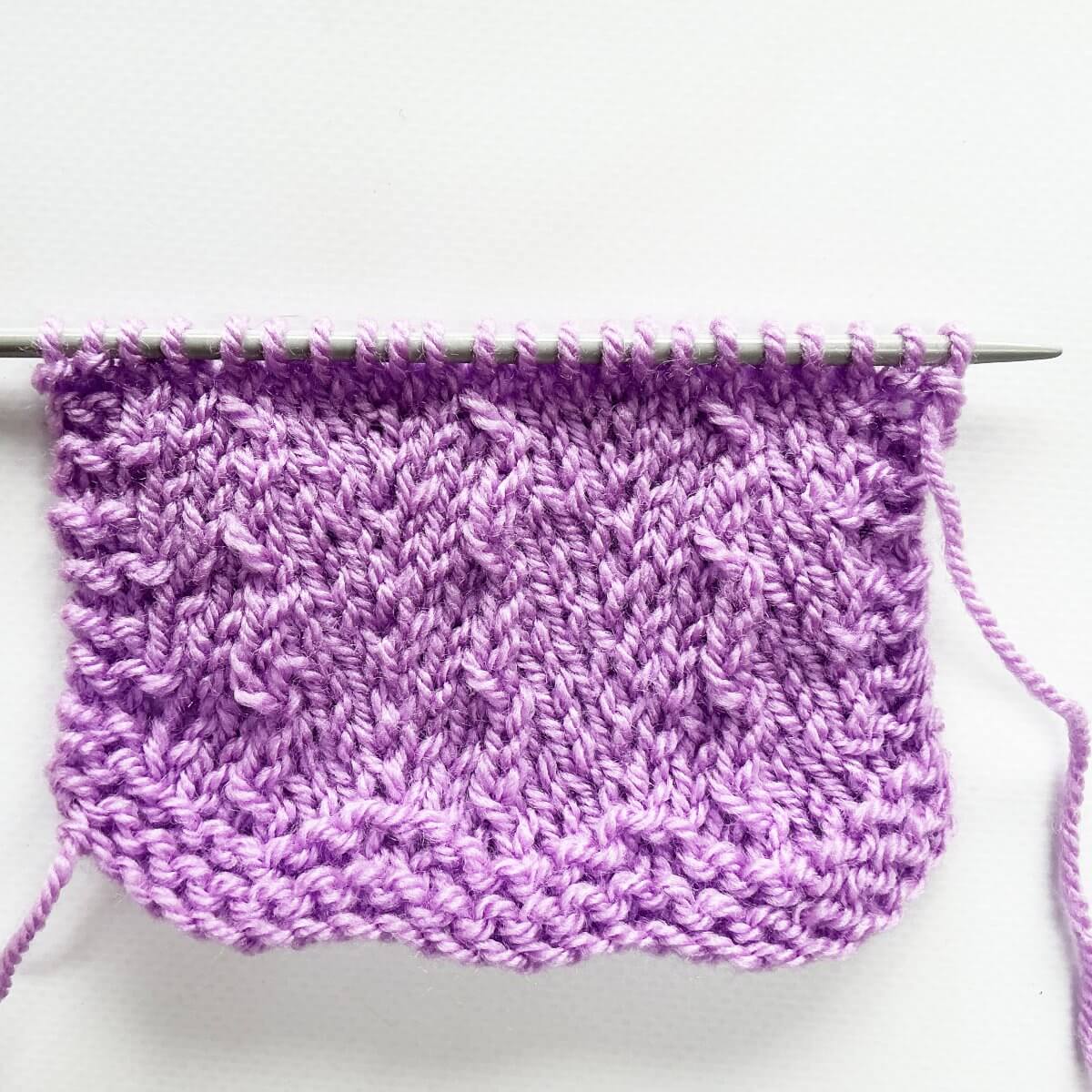 stitch pattern - subtle rick-rack stitch - La Visch Designs
