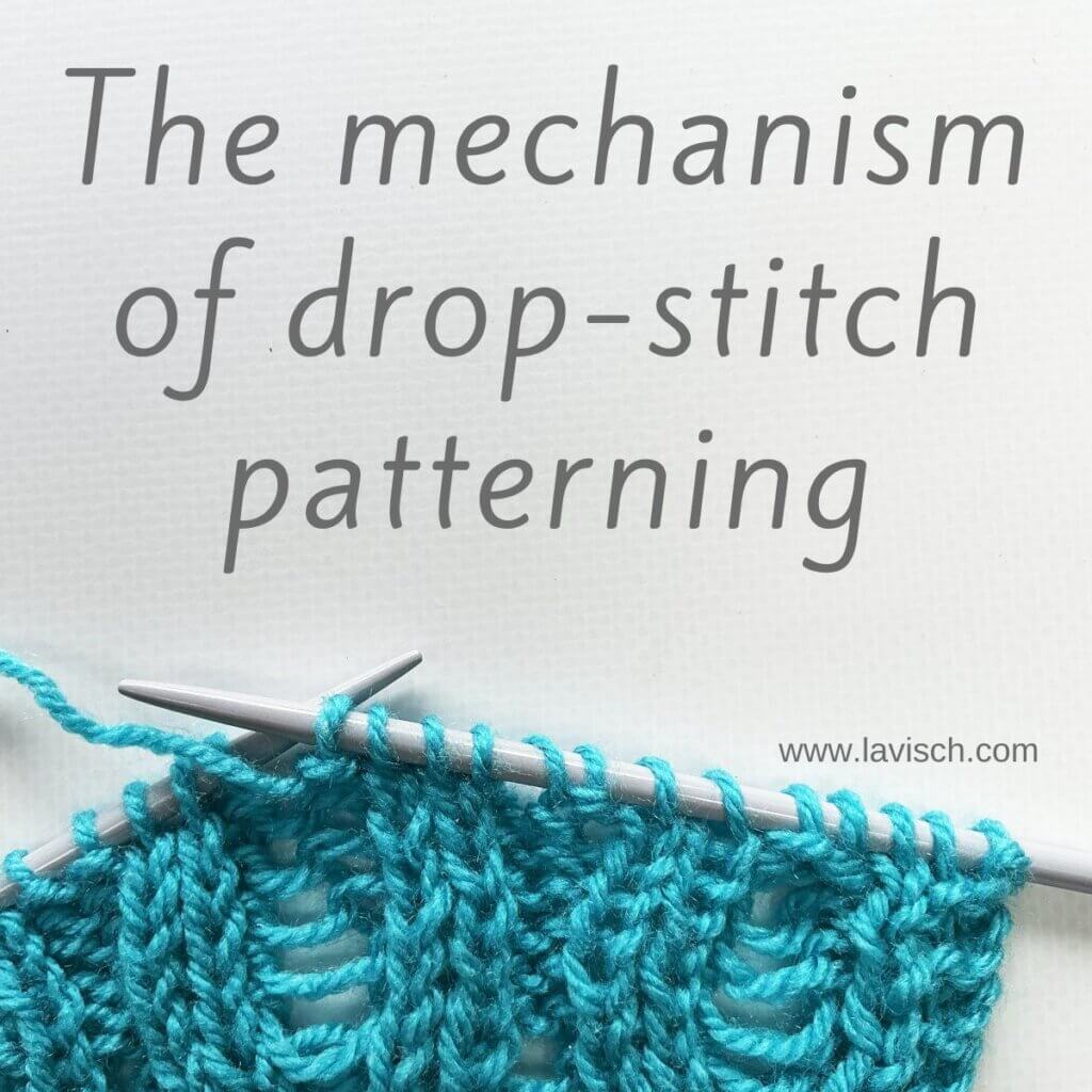 The mechanism of drop-stitch patterning - a tutorial by La Visch Designs